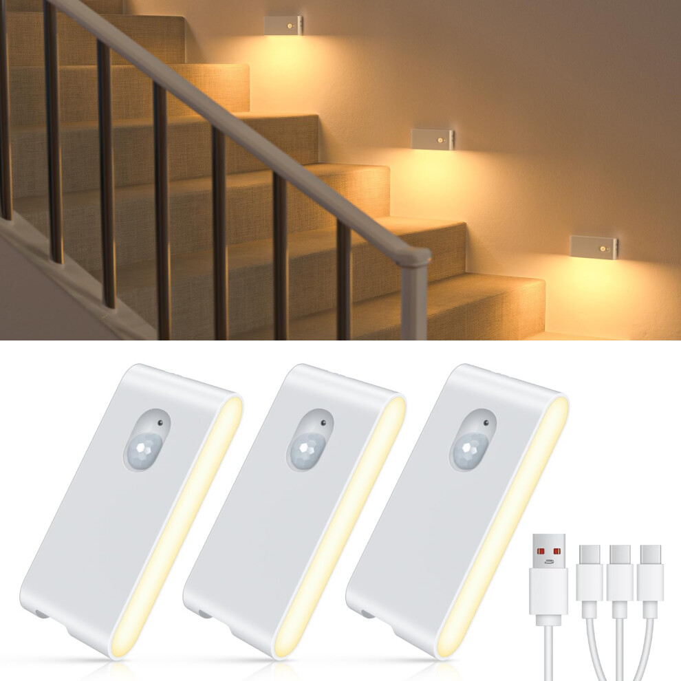 Willed Motion Sensor S Indoor, Rechargeable Motion Sensor Night Removable Magnetic Stair S, Closet, Kitchen, Stairs, Bedroom, Hallwa Light 18263190