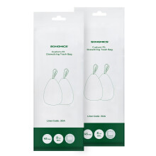 SONGMICS Drawstring Bin Liners 30L Bin Liners Code 30A Customized 2 Rolls 9