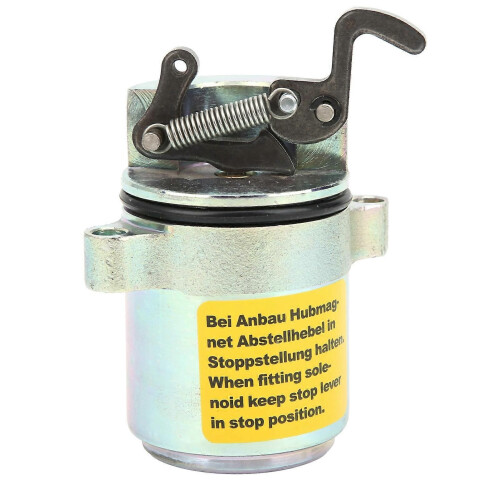 Válvula de parada compatible con interruptor de parada de control de motor Deutz, piezas de apagado