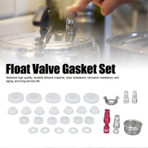 Electric Pressure Cooker Accessory Set Universal Float Valve Gasket Anti Blocking Bracket Replacement 2