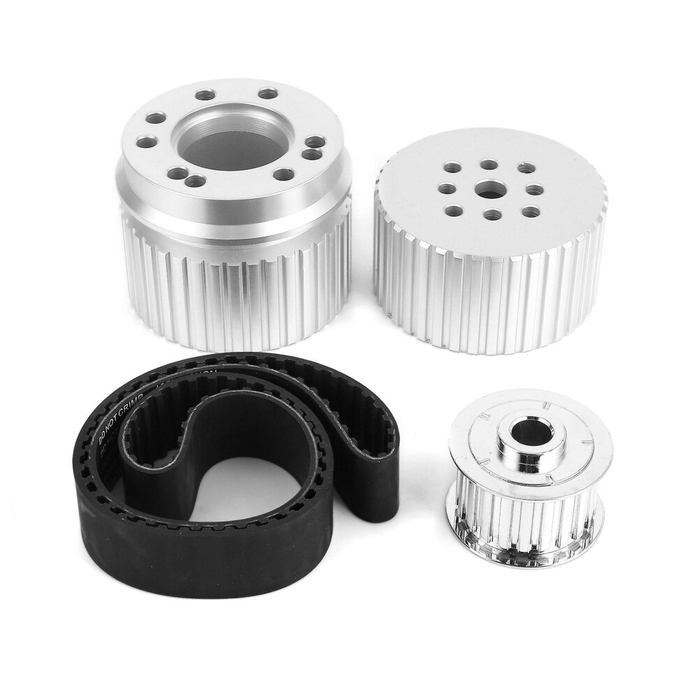 Water Pump Pulley Kit, Crankshaft Pulley, Alternator Pulley, Belt Pc2255, Fits Ford 351C 9152359468879