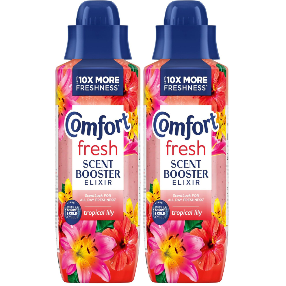Comfort Fresh Tropical Lily Scent Booster With Scentlock Technology Elixir