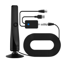 Indoor TV Aerial, Digital Antenna 2025 Upgraded 1080P 4K HD with Amplifier Signal Booster for Smart TV High Gain Outdoor Aerial with Strong Signal 9.