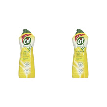 Cif Lemon Cream Cleaner multipurpose surface cleaner with 100 natural clean