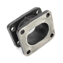 Adattatore turbo da T3 a T4, flangia di scarico del collettore a 15 gradi, accessorio per turbocompressore