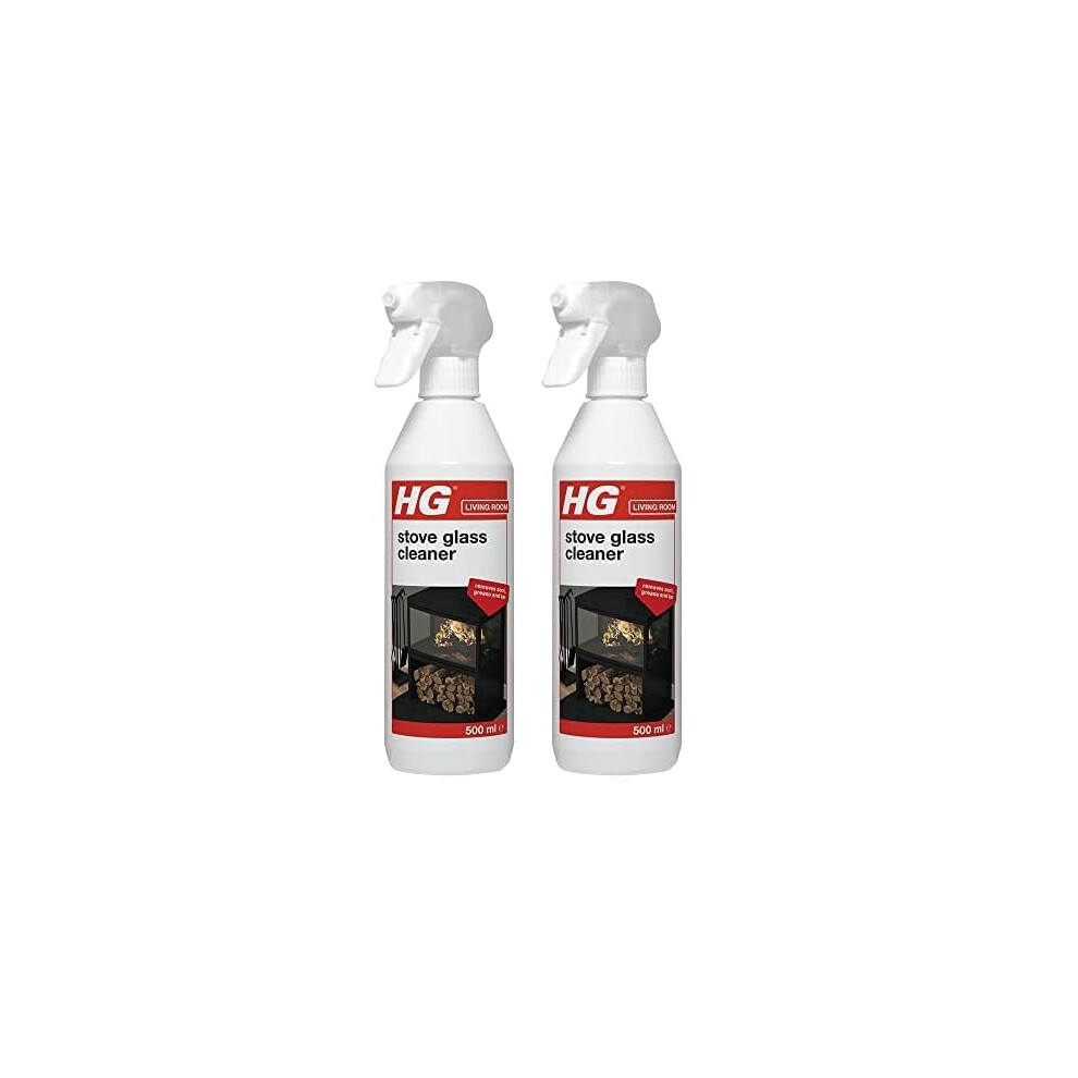 Hg Stove Glass Cleaner Dissolves Soot Grease Tar Maintains Oven Doors Glass Fireplaces Hearths Removes Residue Effectively – 500Ml Spray 431050106