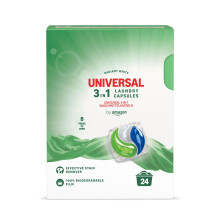 by Amazon Universal Laundry Capsules 3in1 24 Washes