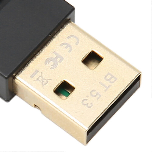 USB Bluetooth Adapter 2.4G Bluetooth 5.3 Dongle Receiver Wireless Transfer for Computer Desktop Laptop Keyboard Mouse 2