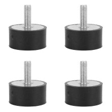 4pcs Anti-Vibration Rubber Bobbin Mount Isolators Shock Absorber Vibration Dampers (VE40 x 20 M8 x 23)