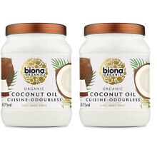 Biona Organic Coconut Oil 875 ml Cuisine Mild Odourless Dairy Free Natur