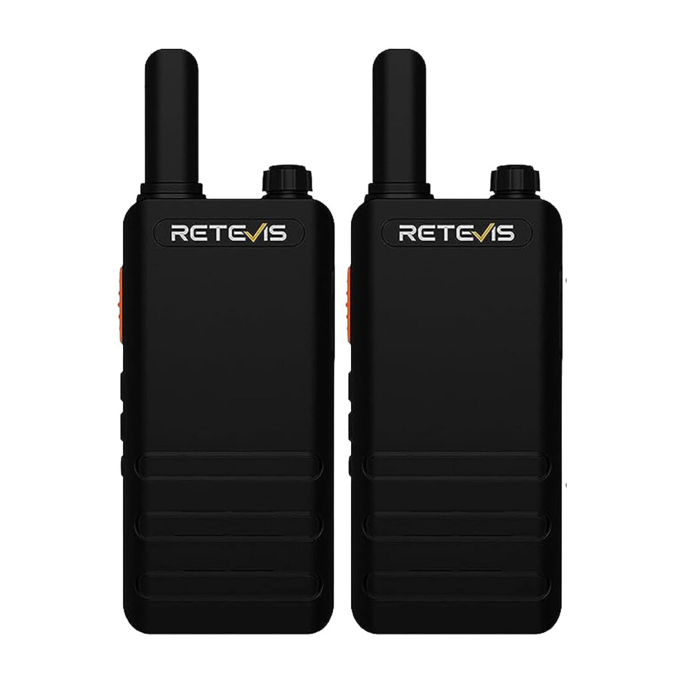 Photos - Radio / Clock Retevis RT622P Walkie Talkie, Handheld 2 Way Radio Rechargeable 1620 mAh USB-C, VOX Hands Free, PMR446 15mm Ultra-Thin Radio