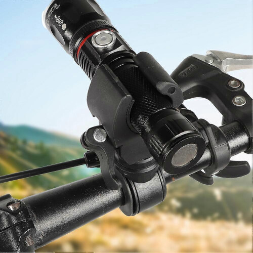 Multifunction Universal Clamp Bicycle Flashlight Bike Clip Mounting Bracket 2