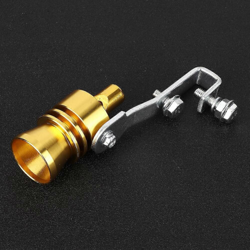 Auto turbine fluit uitlaatpijp luidspreker aangepaste auto motorfiets auto accessoires blauw 1