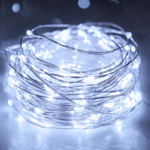 litogo Battery Fairy Lights Indoor with Timer, 3M 30LED String Lights Battery Operated, Waterproof Copper Wire Christmas Lights for Bedroom Party Wed
