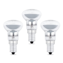 Caldarax 3 Pack R39 E14 30W Lava Lamp Bulbs, Dimmable Reflector Bulbs, Warm White 2700K, 300LM, AC 220V-240V, for Lava Lamps, Spotlights, Glitter and