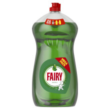 Fairy Original Washing Up Liquid Green with LiftAction 1450 ml, No Soaking, No G