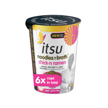 itsu chickn ramen instant noodles  broth pot 64g  Instant Noodles Snack Mul