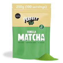 PerfectTed Vanilla Bean Matcha Powder Ceremonial Grade Japanese Bulk Pack P