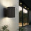 SolarCentre Grantham Up and Down Outdoor Solar Powered Wall Light 1