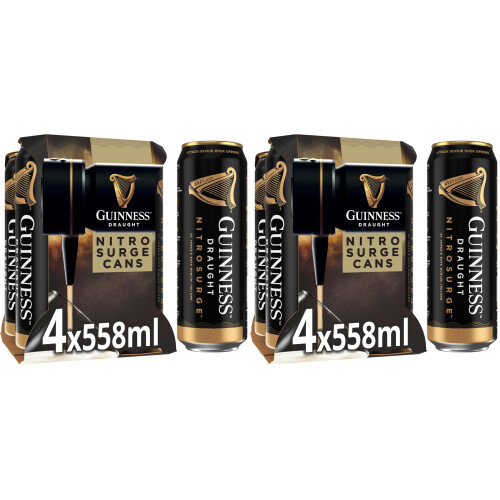 Guinness Guinness DraughtNitrosurgeStout Beer41 vol4x558mlPerfect Pub Pour At H
