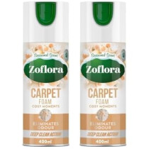 Zoflora Cosy Moments Carpet Foam 1 x 400ml Carpet Cleaner Stain Remover Foa