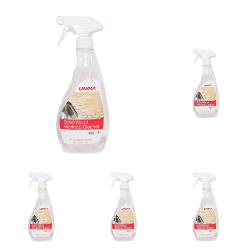 Solid Wood Worktop Cleaner Pack of 5