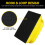 Pukamam Hook and Loop Hand Sanding Block  10cm x 7cm Reusable Sanding Spong 2