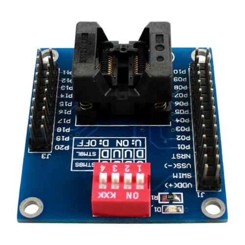 STM8S STM8L TSSOP20 Programmeerstoel Teststoel Downloader Offline Programmeerstoel 2