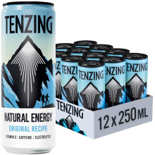 TENZING Natural Energy Drink Plant Based Vegan  Gluten Free Drink Original