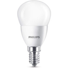 Philips LED E14 Small Edison Screw Mini Globe Light Bulb, 5.5 W (40 W) - Warm White