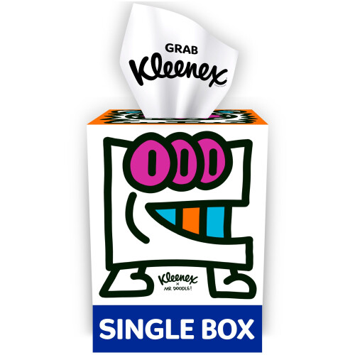 Kleenex Kleenex Editions  Single Cube Tissue Box  Limited Edition Design Cubes
