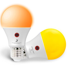 SINCELIGHT Dusk to Dawn LED Mosquito Repellent Bulb with Dual Photocell Sensors, ON/Off Automatic Depends on The Daylight Level, Outdoor Night Light