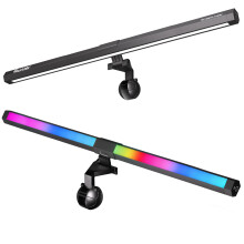 Quntis Computer Monitor Lamp with Gaming RGB Backlight, 51cm Monitor Light Bar with Touch Control, Anti-Blue Light, USB Screen Lamp with Adjustable C