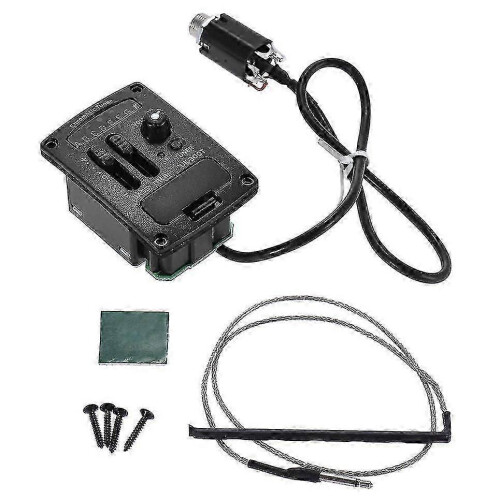 -300T Ukulele Piezo Preamp 2-Band Eq Equalizer Ukelele Pickups System 1