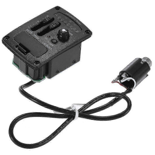 -300T Ukulele Piezo Preamp 2-Band Eq Equalizer Ukelele Pickups System 2