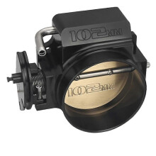 Musta 102 mm kaasuläppäkotelo LS1, LS2, LS3, LS6, LSX, LS7 malleihin