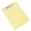 Portable Plastic Clipboard with File Storage Box and-Yellow 1