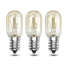 EASYIVY E14 Salt Lamp Bulbs Dimmable, 15W Pygmy Bulb Small Edison Screw SES Oven Light 300C, T20 Scentsy Warmer 2700K Warm White Sewing Machine Bulb