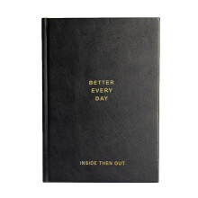 Recycled Paper Notebook Better Every Day Journal 383 Pages