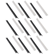 Kit de Etiquetas 12000 Unidades, Etiquetas de PreçO de FixaçãO de Farpa de Etiqueta de VestuáRio 0,5 Cm, Fixadores Pretos 6000 Unidades e