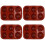 Silicone Mold Chocolate Mold with 6 Hemispherical Holes 4 Pcs Baking Mold 2