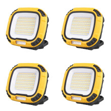 4X LED Spotlight Lantern Strong Light Flashlight Outdoor Camping Fishing Emergency Rechargeable WorkLamp with Hook