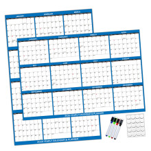 2026 Muurbevestiging voor het hele jaar om kalender te bekijken