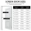 YRH Magnetic Fly Screen Door (100x200cm, White) 2