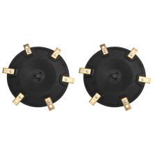 2X RSDRA-01 Robotic Lawnmower Tuning Blade Disc for A1 Mower Blade Plate Knife Disc 24Blades