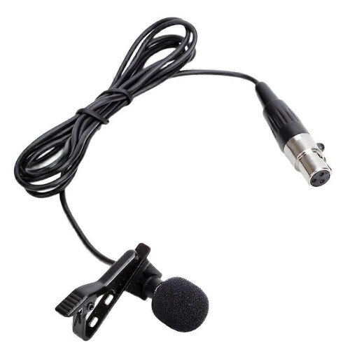 Professional Lavalier Lapel Microphone for Amost Wireless Bodypack Transmitter Mini 3 Pin XLR
