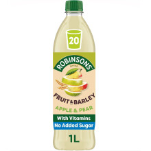 Robinsons Fruit & Barley Apple & Pear 1L