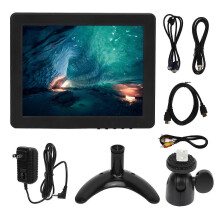 Φορητή οθόνη TFT LED 8 ιντσών, έγχρωμη οθόνη HD με VGA AV BNC USB DC HD Πο