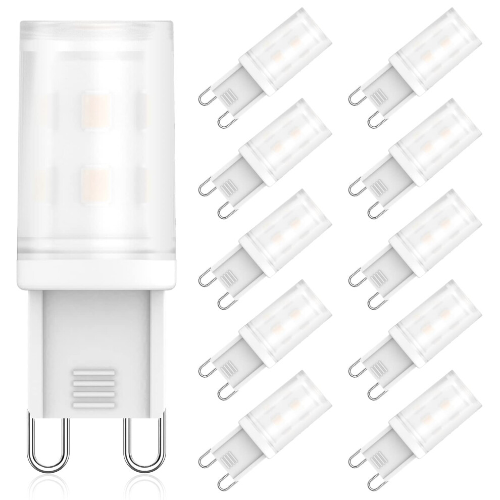 Ruledne Led G9 Bulbs 2W Equivalent To Halogen Bulbs 20W 25W 28W (G9 2700K 10 Pcs) 44448950