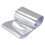 Chrome Mirror Vinyl Film Wrap Sticker Decal Stretchable Reflective 152x20cm silver 3